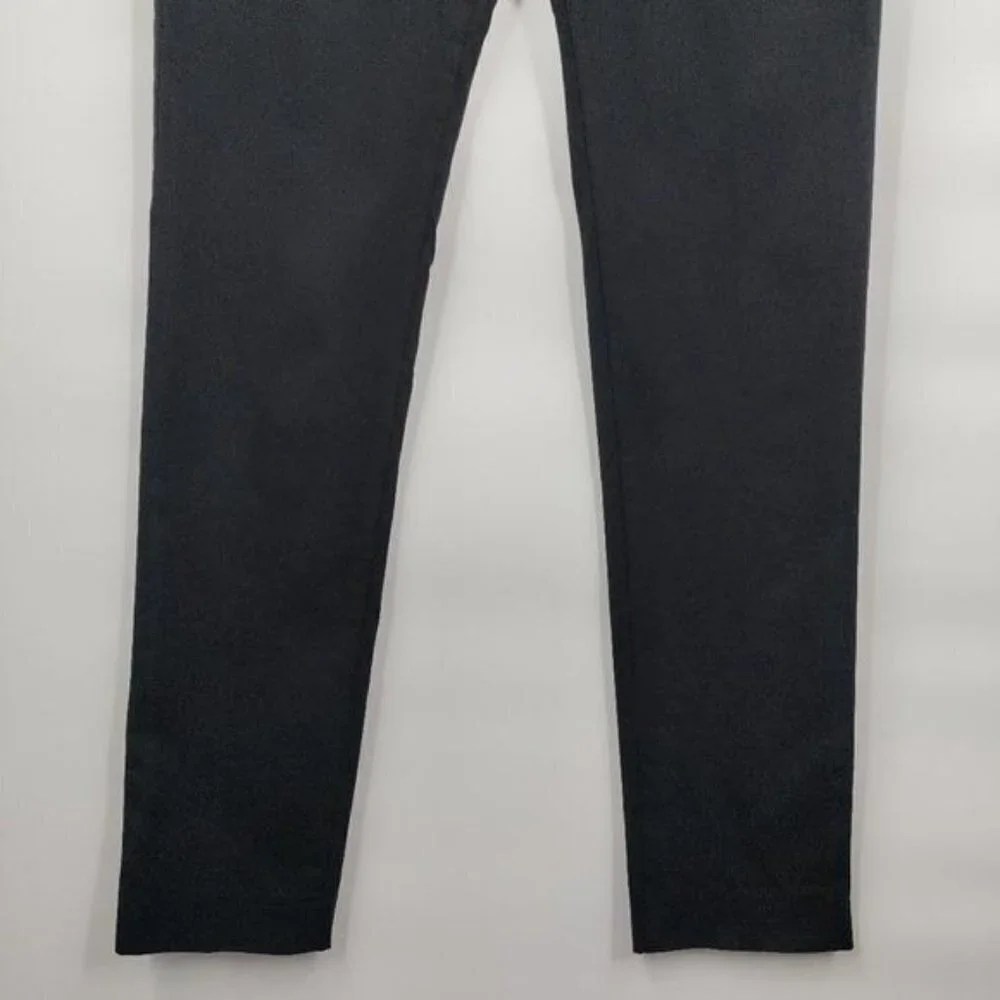 New No Nationality Theo Mid-Rise Slim Fit Tapered Leg Trouser Pants 31 Men Black